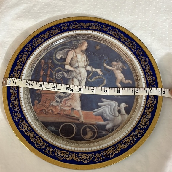 🇫🇷 Large Limoges gold plated plate (12’’) - Picture 5 of 5